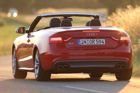 Audi S5 Cabrio, Heckansicht