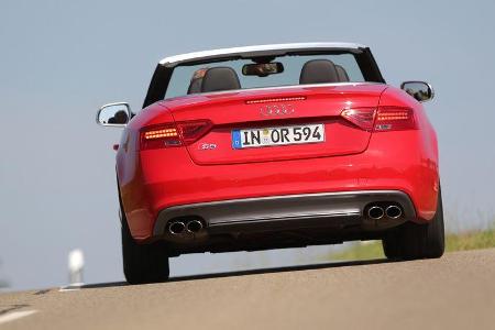 Audi S5 Cabrio, Heckansicht