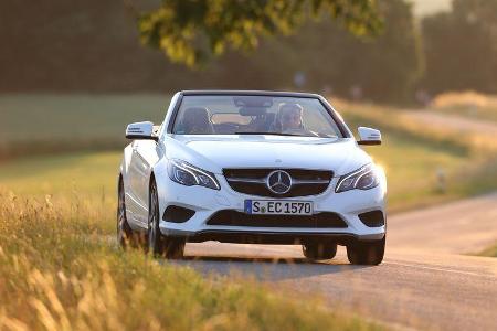 Mercedes E 400 Cabrio, Frontansicht
