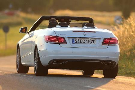 Mercedes E 400 Cabrio, Heckansicht