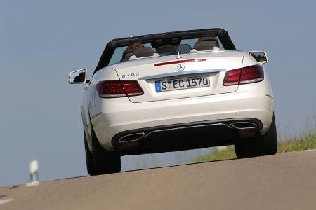 Mercedes E 400 Cabrio, Heckansicht