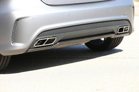 Mercedes A 45 AMG, Auspuff, Endrohr