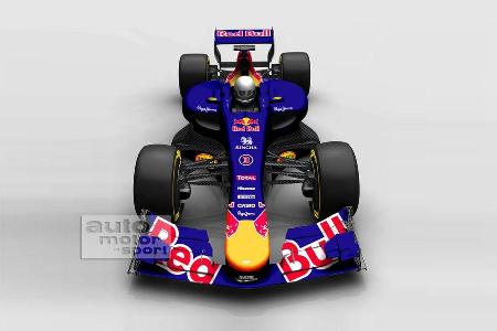 Red Bull Concept - F1 Auto 2017