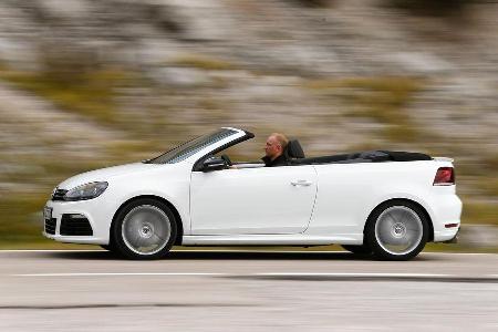 VW Golf R Cabriolet, Seitenansicht