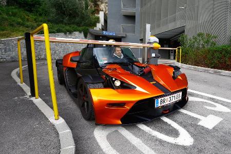 KTM X-Bow GT, Schranke