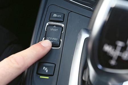 BMW M135i xDRIVE, Mode-Schalter, Bedienelement