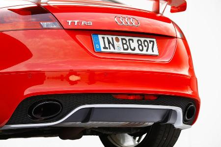 Audi TT RS, Auspuff, Endrohr