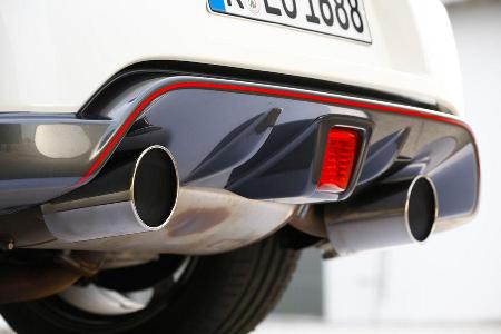 Porsche Cayman S, Endrohr, Auspuff