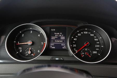 VW Golf GTD, Rundinstrumente