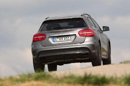 Mercedes GLA 45 AMG, Heckansicht