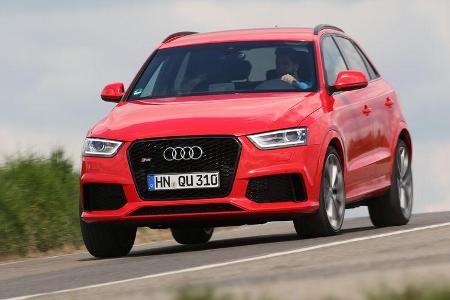 Audi RS Q3, Frontansicht