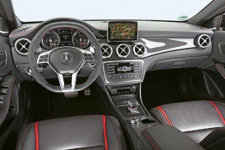 Mercedes GLA 45 AMG, Cockpit