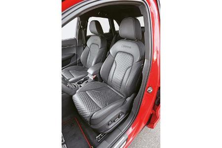 Audi RS Q3, Fahrersitz