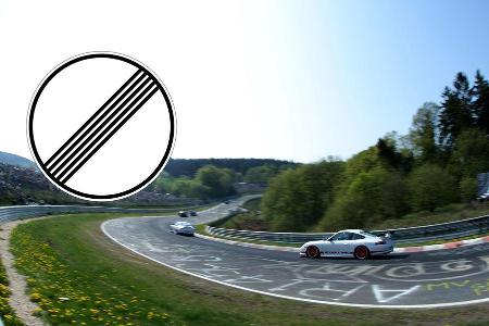 Nordschleife, Nrburgring, Geschwindigkeits-Begrenzung aufgehoben