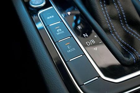 VW Passat GTE, Bedienelemente