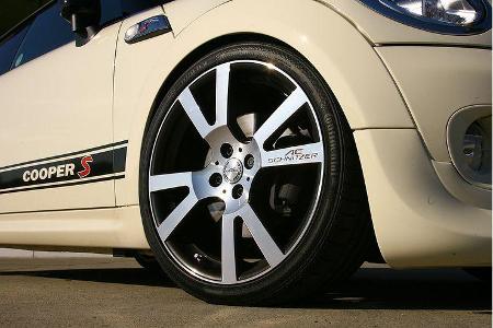 Mächtige 18-Zoll-Räder mit Restkomfort.