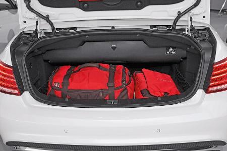 Mercedes E-Klasse Cabrio, Kofferraum