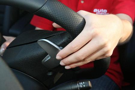 Schaltwippen für manuelle Eingriffe.