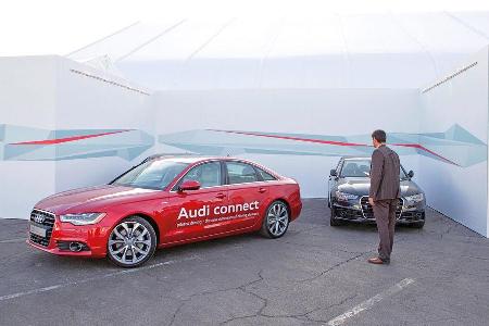Audi connect, Testwagen