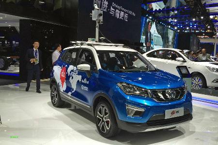 Das chinesische Google heißt Baidu und filmt natürlich auch fleißig Straßen und Häuser. Dafür nutzt die Firma umgebaute ...