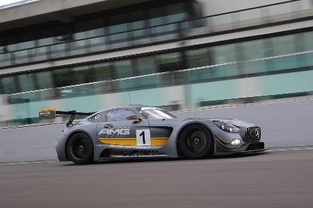 Mercedes-AMG GT3, Tracktest, Seitenansicht