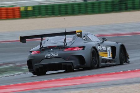 Mercedes-AMG GT3, Tracktest, Heckansicht