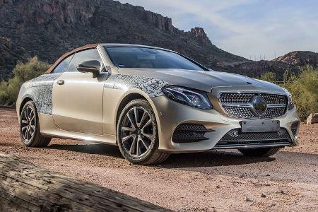 Mercedes E-Klasse Cabrio Erlkönig
