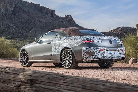 Mercedes E-Klasse Cabrio Erlkönig