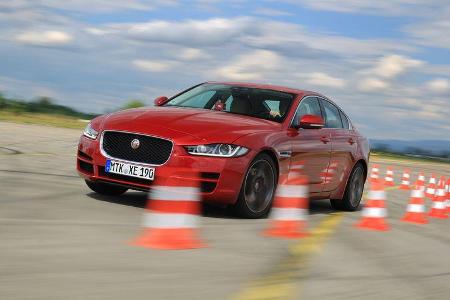 Jaguar XE 20d, Seitenansicht