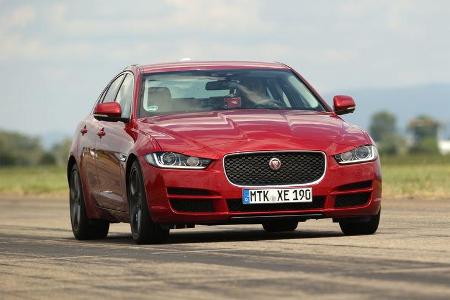 Jaguar XE 20d, Frontansicht