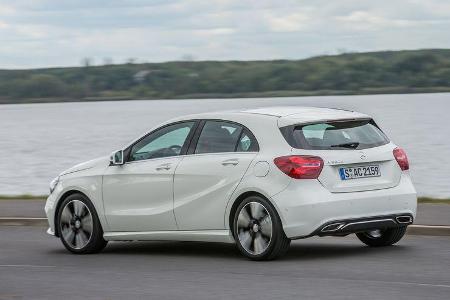 Mercedes A 220 d, Heckansicht