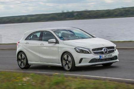 Mercedes A 220 d, Seitenansicht