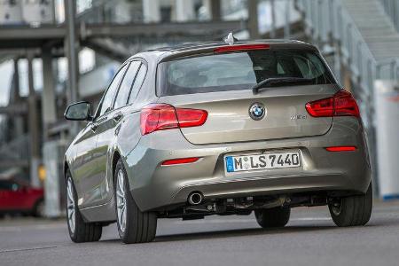 BMW 116d EDE, Heckansicht