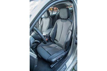 BMW 116d EDE, Fahrersitz