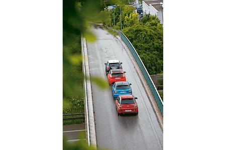 Audi A1 1.4 TFSI, Ford Fiesta Sport, Mini Cooper, Opel Adam S