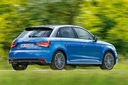 Audi A1 1.4 TFSI, Seitenansicht