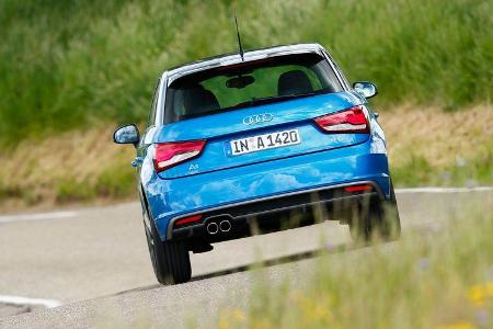 Audi A1 1.4 TFSI, Heckansicht