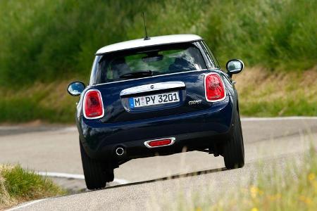 Mini Cooper, Heckansicht
