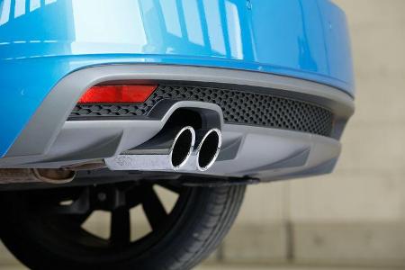 Audi A1 1.4 TFSI, Auspuff, Endrohr