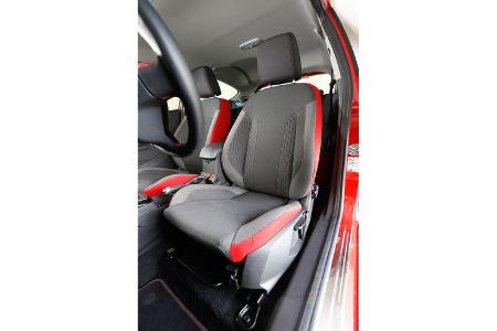 Ford Fiesta Sport, Fahrersitz