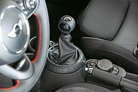 Mini Cooper, Schalthebel
