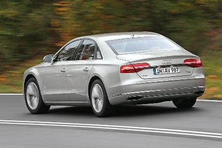 Audi A8 4.0 TFSI Quattro, Heckansicht