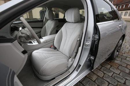 Mercedes S 500 4Matic, Fondsitze