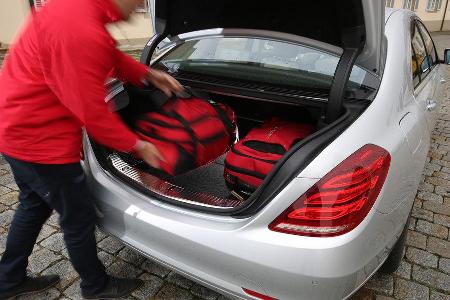 Mercedes S 500 4Matic, Kofferraum