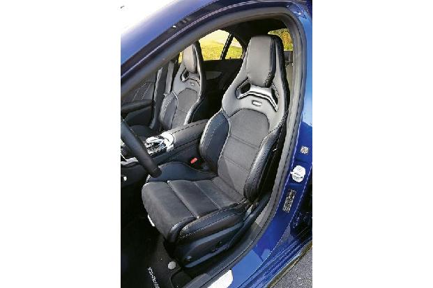 Mercedes AMG C63, Fahrersitz