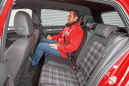 VW Golf GTI, Fondsitze