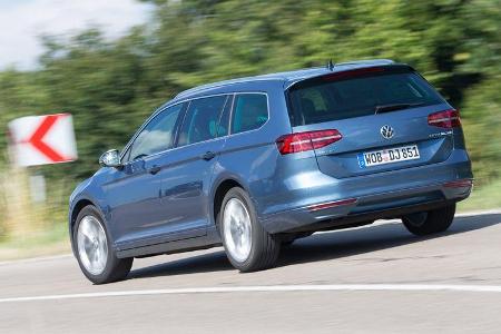 VW Passat Variant 2.0 TDI, Heckansicht