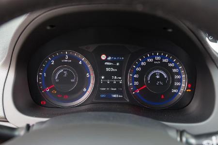 Hyundai i40 Kombi 1.7 CRDi, Rundinstrumente