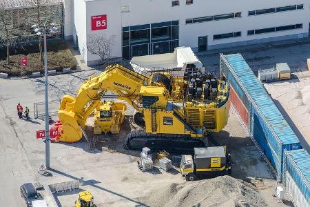 Baumaschinenmesse Bauma 2016 München