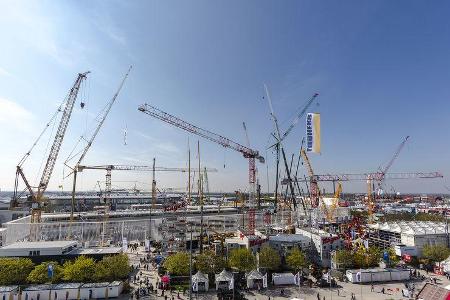 Baumaschinenmesse Bauma 2016 München